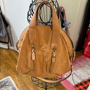 Tan Leather orYANY Women's Bag
